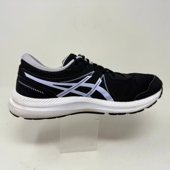 ASICS Gel Contend-7 Run Shoes Womens Sz 10 Black White Lightweight I.7.1 Durable - Picture 5 of 16